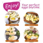 PowerPac Egg Steamer, Food Steamer 2.5L Multi function 2 Tier Steamer (PPS706) - Image 9