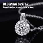 🔥🔥S925 Sterling Silver zircon Sunflower Pendant Necklace - Image 3