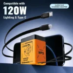 GaNPro 45W Retractable Fast Charger Cube - Image 8