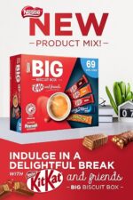【New User Only】Nestlé Kitkat and Friends Big Biscuit Box | 69 x Chocolate Biscuit Bars – KitKat, Blue Riband, Toffee Crisp | Bulk Chocolate Box 1.357kg - Image 3