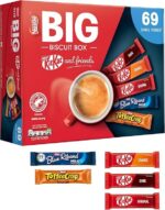 【New User Only】Nestlé Kitkat and Friends Big Biscuit Box | 69 x Chocolate Biscuit Bars – KitKat, Blue Riband, Toffee Crisp | Bulk Chocolate Box 1.357kg - Image 2
