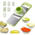 Woyuosn 6-in-1 SafePrep Mandoline Slicer