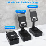 3-in-1 Foldable Bluetooth Speaker Stand with Power Bank - Image 9