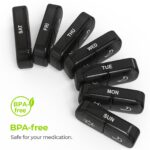 AM PM Weekly Pill Organizer – Travel-Friendly. Large Capacity & BPA-Free - Image 5