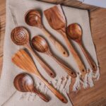 [Popular Item] Teak 7-Piece Dinnerware Set - Image 3