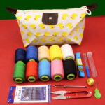 [Popular Item] CraftVault Portable Sewing Kit in Faux Leather Case - Random Color - Image 11