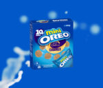 [Limited-Time Offer] OREO Mini Sandwich Biscuits inspired by Cadbury Caramilk Multipack 204g