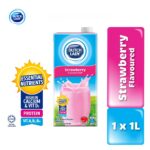 Dutch Lady Pure Farm Strawberry UHT Milk 1L - Image 2