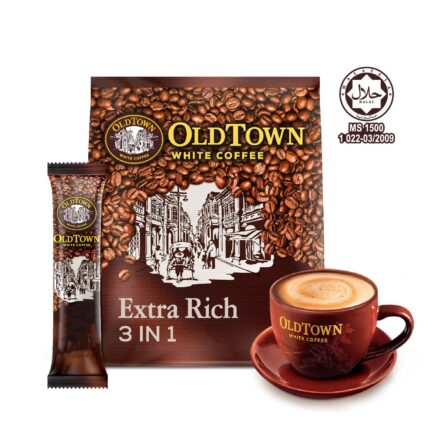 Old Town Extra Rich Instant 3 in 1 Premix White Coffee 35g x15