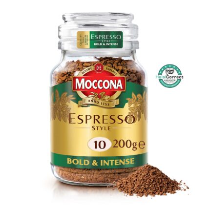 Moccona Espresso Style Intensity 10 Freeze Dried Instant Coffee 200g