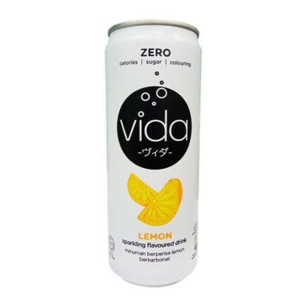 Vida Zero Lemon Sparkling Drink 325ml
