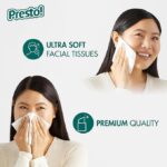Presto! Ultra-Soft 3-Ply Premium Facial Tissues, 1188 Count (18 Packs of 66), (Packaging May Vary) - Image 6