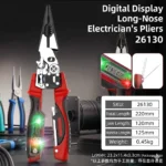 9-in-1 Multi-Functional Digital Display Electrician’s Pliers