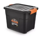 HOMEZ, Heavy Duty Storage Box, 20L, Black - Image 4