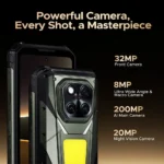 DOOGEE V Max Play 5G Rugged Android 15 Phone with 480P HD Portable Autofocus Projector - Image 2