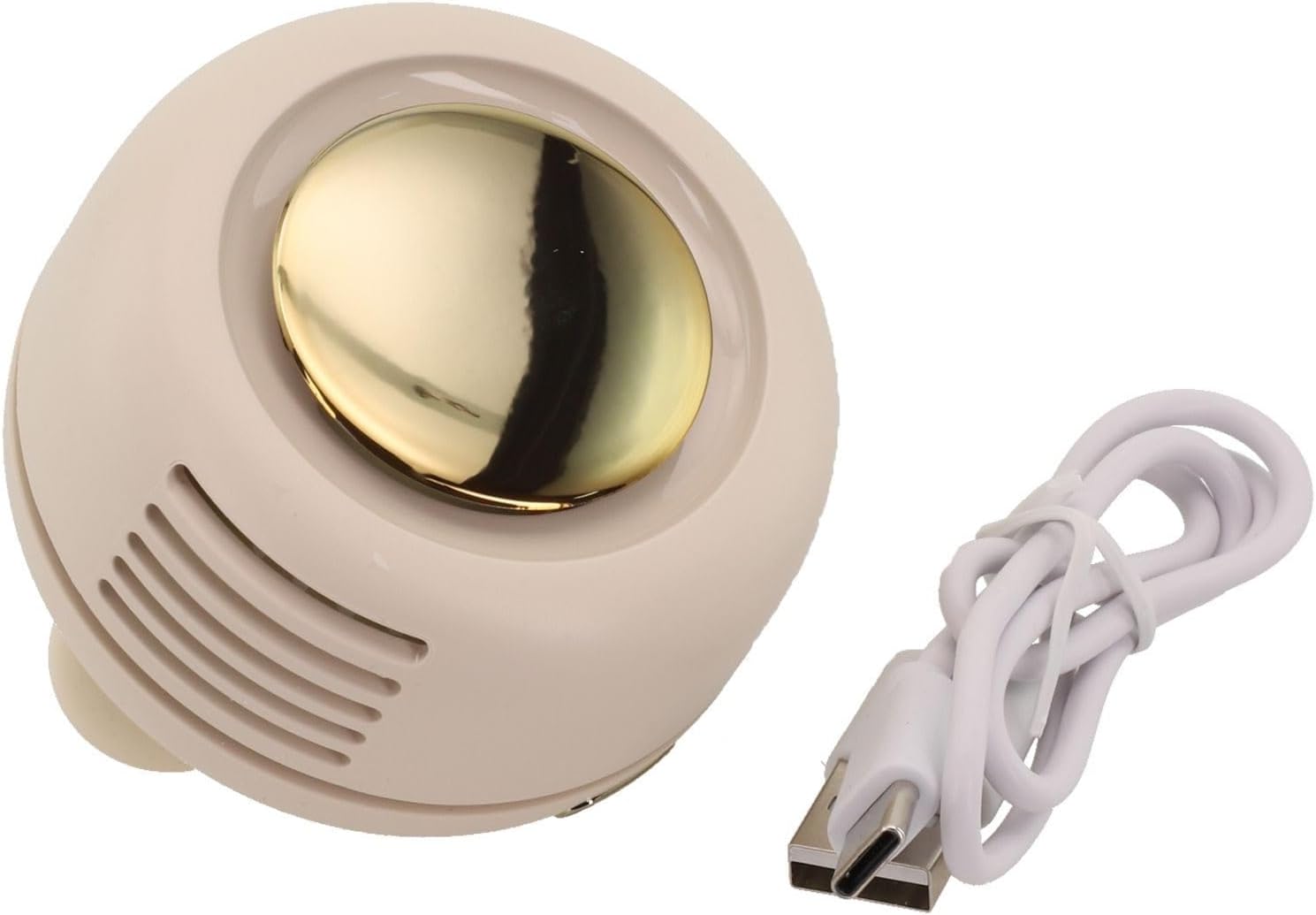 51FPljBCe8L._AC_SL1500.jpg Portable Clip On Fan, 3-Speed Silent Mini Bladeless Fans, Mini USB Rechargeable 360° - Image 1