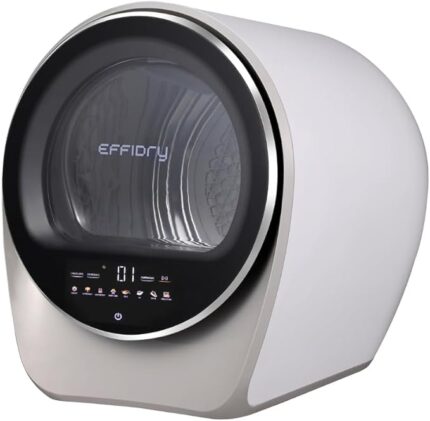 [Local warehouse]S3 Compact Clothes Dryer 1.0 cu.ft Capacity 110V 1050W Portable Dryers Machine with Stainless Steel Drum 8 Drying Mode for Small Spaces,Apartments dorm Mini electric secadora portatil de ropa