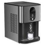 Limited-Quantity Anniversary Deal：Kndko Nugget Ice Maker,Self Dispensing Pellet Ice Maker,44lbs/24H, Self Cleaning Ice Maker,3.3lbs Ice Storage