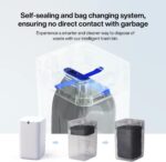Limited-Quantity Anniversary Deal：Airdeer Automatic Trash Can, 4 Gallon Self Sealing and Self-Changing Smart Trash Can - Image 4
