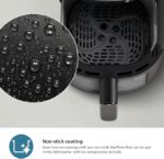Philips 2000 Series Air Fryer — RapidAir Technology, 13 cooking methods, 4.4 Qt (approx. 4.2 L) capacity, healthier food (up to 90% less fat), easy to clean, dishwasher safe, touch control. - Image 4