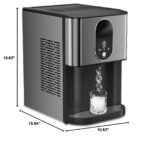 Limited-Quantity Anniversary Deal：Kndko Nugget Ice Maker,Self Dispensing Pellet Ice Maker,44lbs/24H, Self Cleaning Ice Maker,3.3lbs Ice Storage - Image 4