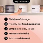 Lockabox One™ | Premium Lock Box | Medium Combination Lock Box For Food, Medicine & Home Safety | External Size 12 x 8 x 6.6 inches - Image 7