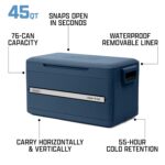 Coleman Snap 'N Go Collapsible Hard Cooler, Portable Hard-Sided Cooler with Waterproof Removable Liner, Spacing-Saving & Quick Set Up, 55 Hours Cold - Image 7