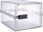 Lockabox One™ | Premium Lock Box | Medium Combination Lock Box For Food, Medicine & Home Safety | External Size 12 x 8 x 6.6 inches