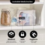 Lockabox One™ | Premium Lock Box | Medium Combination Lock Box For Food, Medicine & Home Safety | External Size 12 x 8 x 6.6 inches - Image 8