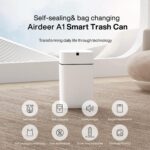 Limited-Quantity Anniversary Deal：Airdeer Automatic Trash Can, 4 Gallon Self Sealing and Self-Changing Smart Trash Can - Image 2