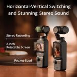 Limited-Quantity Anniversary Deal:DJI Osmo Pocket 3, Vlogging Cameras with 1'' CMOS & 4K/120fps Vlog Camera, 3-Axis Stabilization, Fast Focusing, Face/Object Tracking, - Image 3