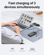 65W Power Bank, 25000mAh Travel Essential USB C Laptop Portable Charger, 100W Total Fast Charging Battery Pack for MacBook Dell XPS iPad Tablet Steam Deck iPhone 17-12 Series Samsung Switch and More - Image 6