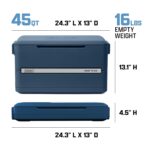 Coleman Snap 'N Go Collapsible Hard Cooler, Portable Hard-Sided Cooler with Waterproof Removable Liner, Spacing-Saving & Quick Set Up, 55 Hours Cold - Image 2