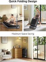 【Local warehouse】WALKINGPAD Folding Treadmill, 2 in 1 Walking Pad Under Desk Treadmill for Home and Office, Compact Foldable Design with App Control and LED Display - Image 2