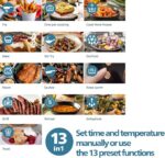 Philips 2000 Series Air Fryer — RapidAir Technology, 13 cooking methods, 4.4 Qt (approx. 4.2 L) capacity, healthier food (up to 90% less fat), easy to clean, dishwasher safe, touch control. - Image 6