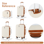UUH 28-inch Luggage Family Travel 4-Piece Set – Buy 1 Get 3 Free (Includes 24/20/13-Inch) - Image 2