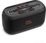 JBL PartyBox On-The-Go 2 - Portable Party Speaker with one Wireless Digital mic, Handle and a Shoulder Strap, Dynamic lightshow, Up to 15 Hours Playtime, Splash Proof & Auracast™ - Image 3