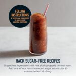 Ninja SLUSHi Frozen Drink & Slushie Machine with RapidChill Technology | 88 oz. Easy Fill Vessel | 5 Preset Programs | Make Margaritas, Frappés, & More | With Dishwasher Safe Parts | Black | FS301 - Image 10