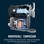 Ninja SLUSHi Frozen Drink & Slushie Machine with RapidChill Technology | 88 oz. Easy Fill Vessel | 5 Preset Programs | Make Margaritas, Frappés, & More | With Dishwasher Safe Parts | Black | FS301 - Image 6