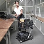[Local warehouse]CLAX® The Original | Made in Germany | Multi Use Functional Collapsible Carts | Mobile Folding Trolley | Storage Cart Wagon | Shopping Cart with 2 Storage Crates (Pink) - Image 5
