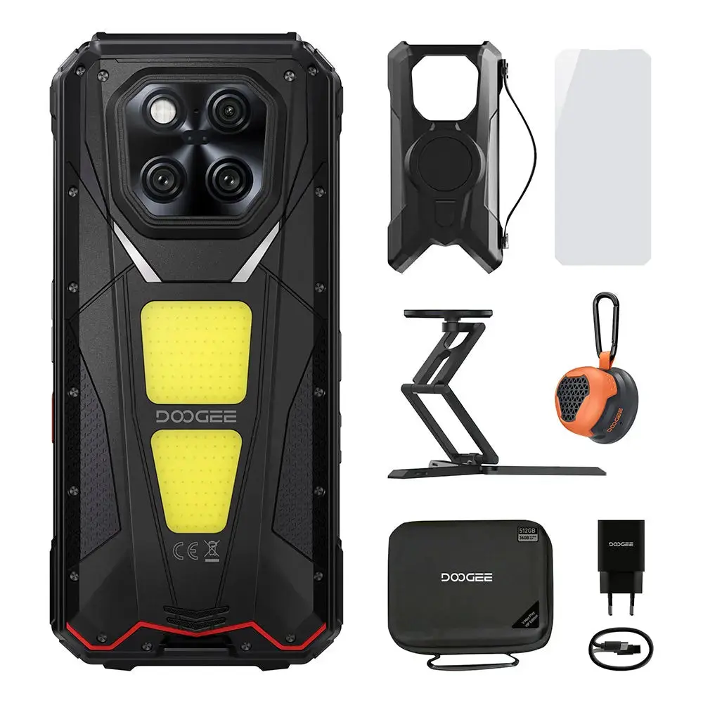 vip_6dc2392b-76f1-4409-80ef-6734c72505f8.webp DOOGEE V Max Play 5G Rugged Android 15 Phone with 480P HD Portable Autofocus Projector - Image 1