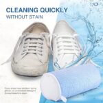 Teletrogy Shoe Washing Machine Bags, Reusable Laundry Bag for Washer and Dryer, Durable Fluffy Fiber Keep Clean, 2 Pairs Adjustable Trees for All Shoes, Blue - Image 7
